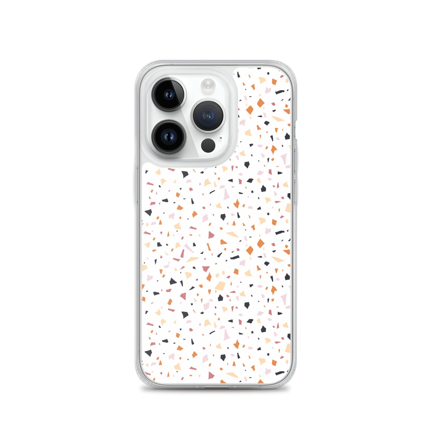Colorful Terrazzo Pattern Clear Case for iPhone®