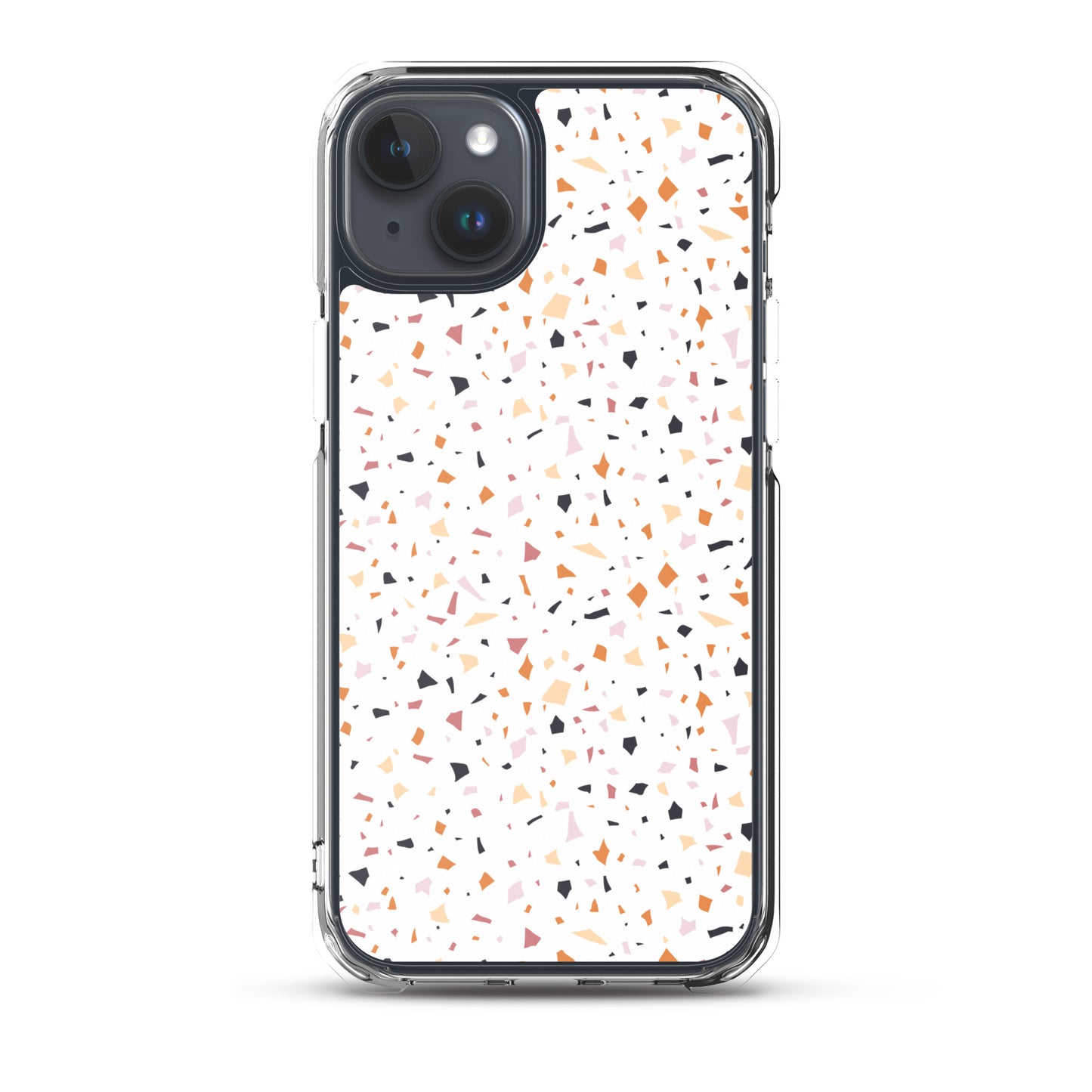 Colorful Terrazzo Pattern Clear Case for iPhone®