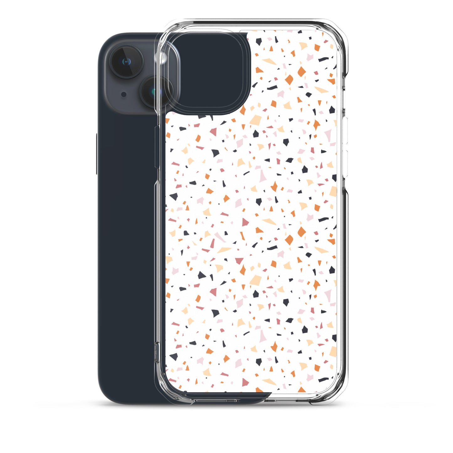 Colorful Terrazzo Pattern Clear Case for iPhone®