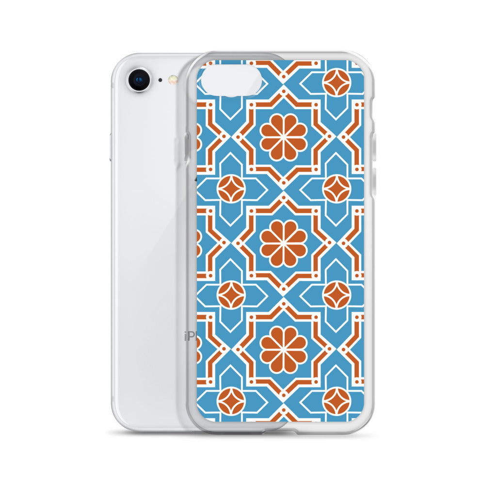 Complex Arabesque Pattern Clear Case for iPhone®