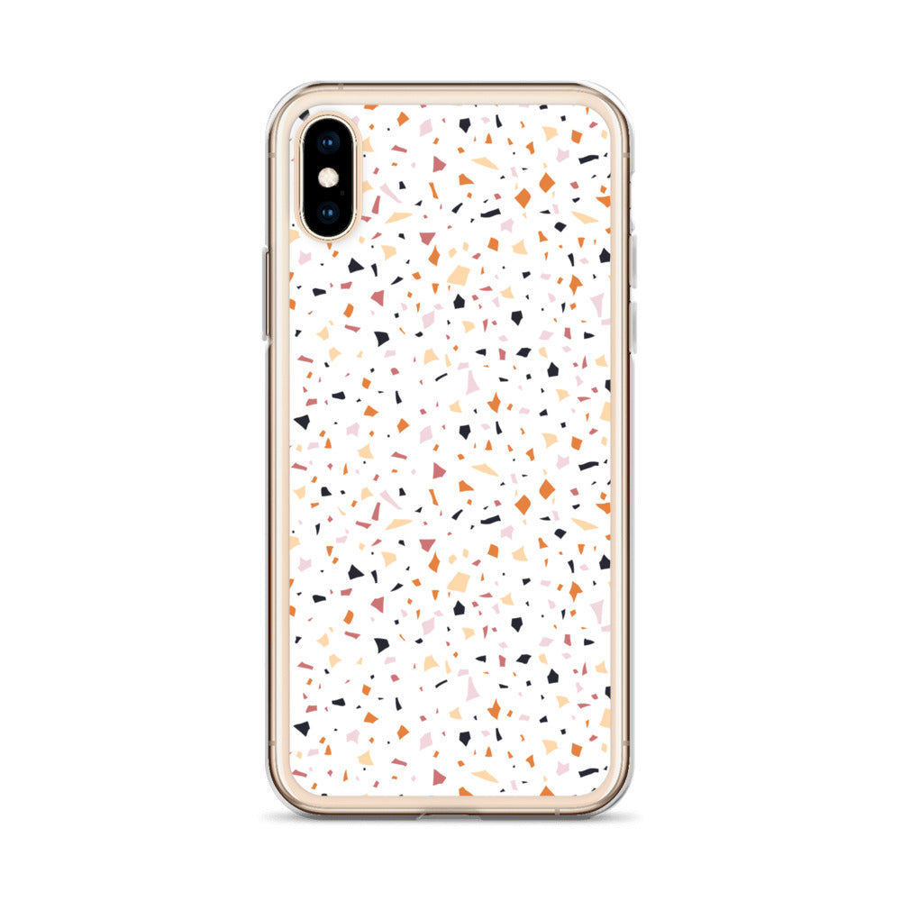 Colorful Terrazzo Pattern Clear Case for iPhone®