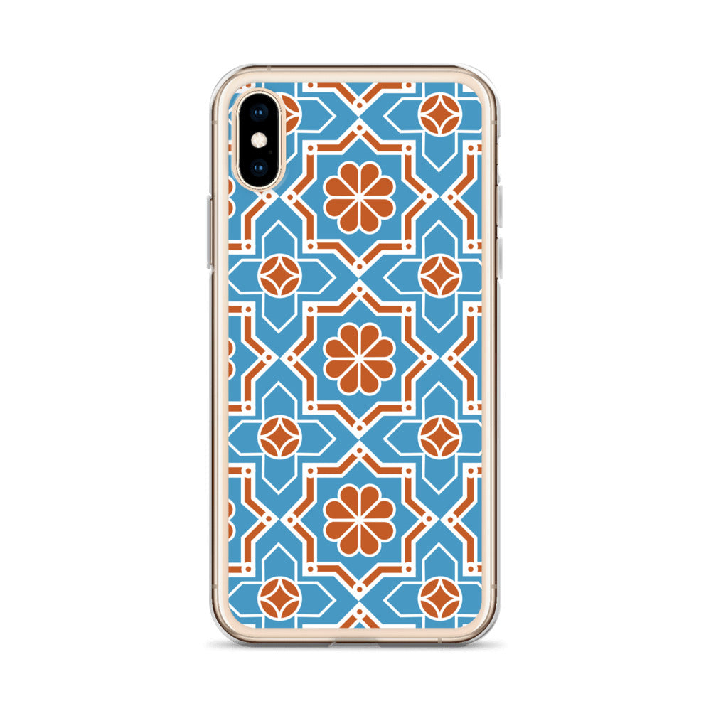 Complex Arabesque Pattern Clear Case for iPhone®