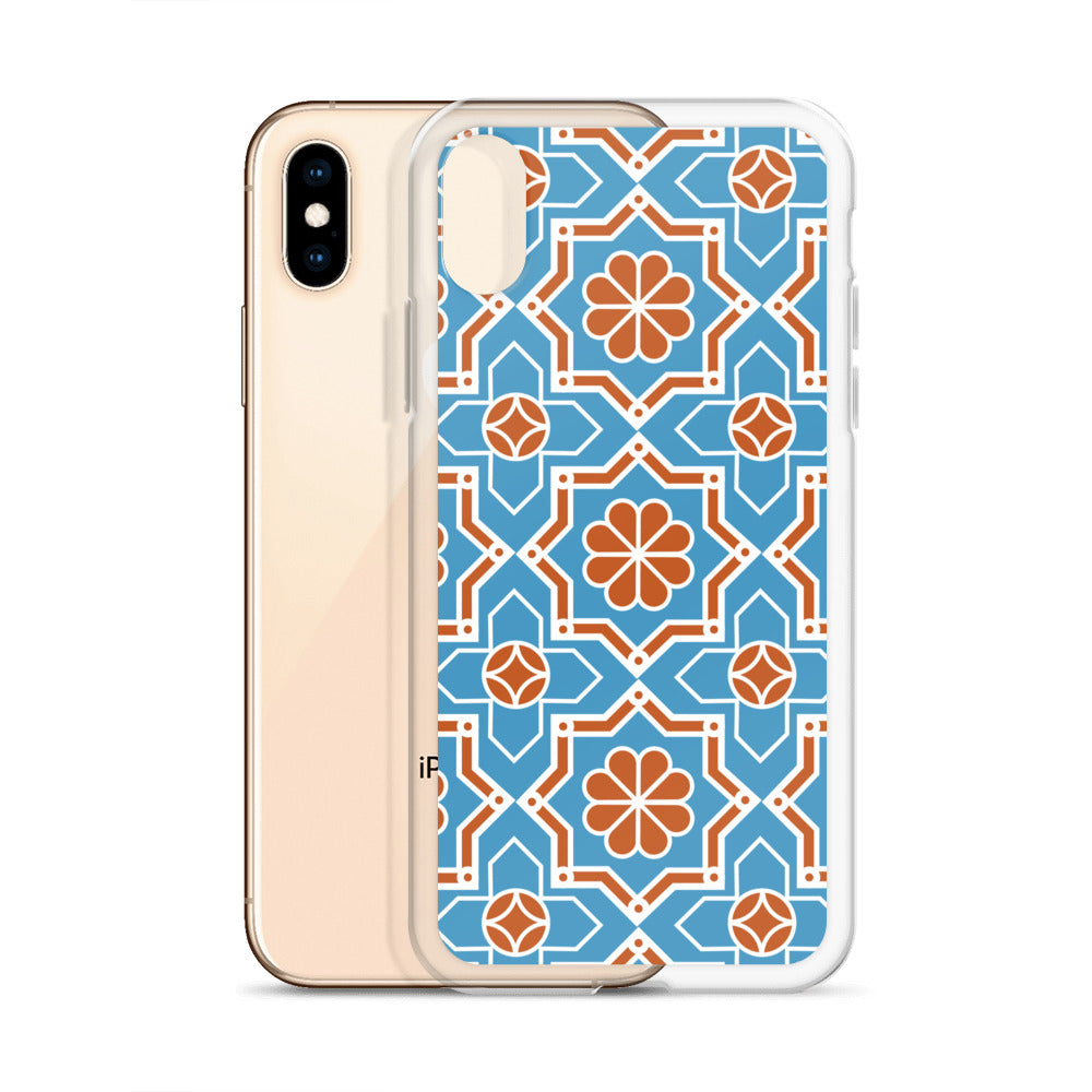 Complex Arabesque Pattern Clear Case for iPhone®