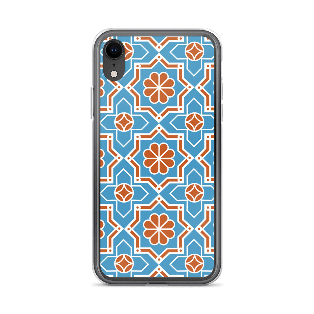 Complex Arabesque Pattern Clear Case for iPhone®