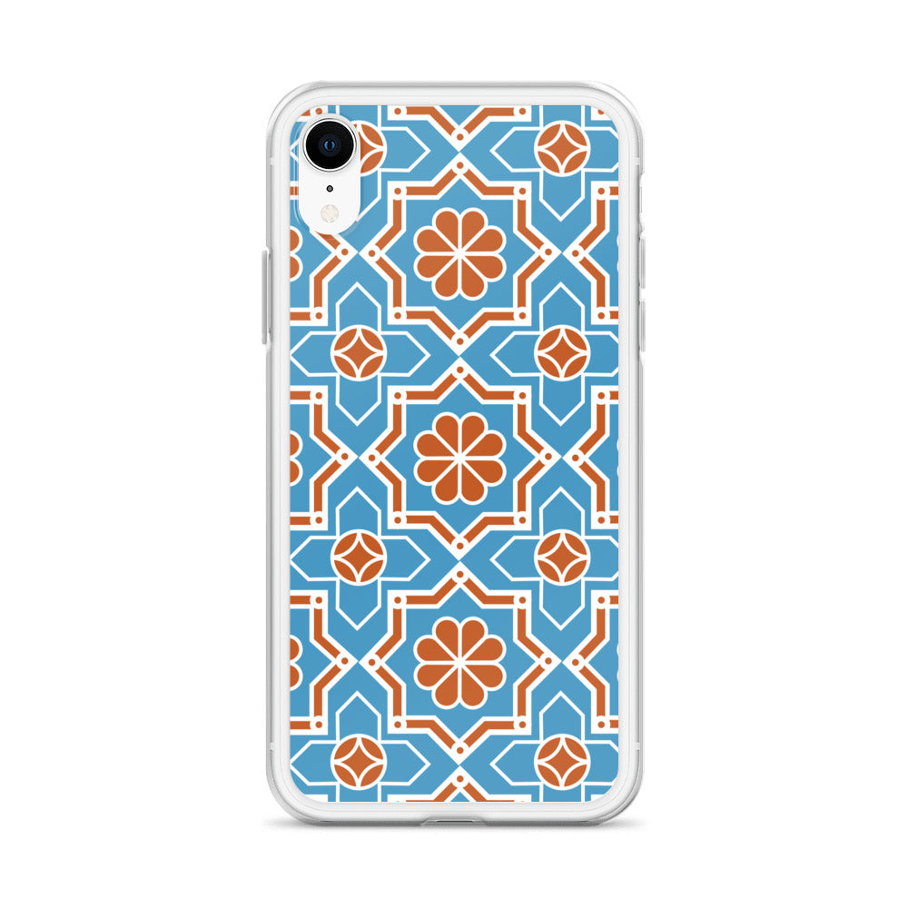 Complex Arabesque Pattern Clear Case for iPhone®