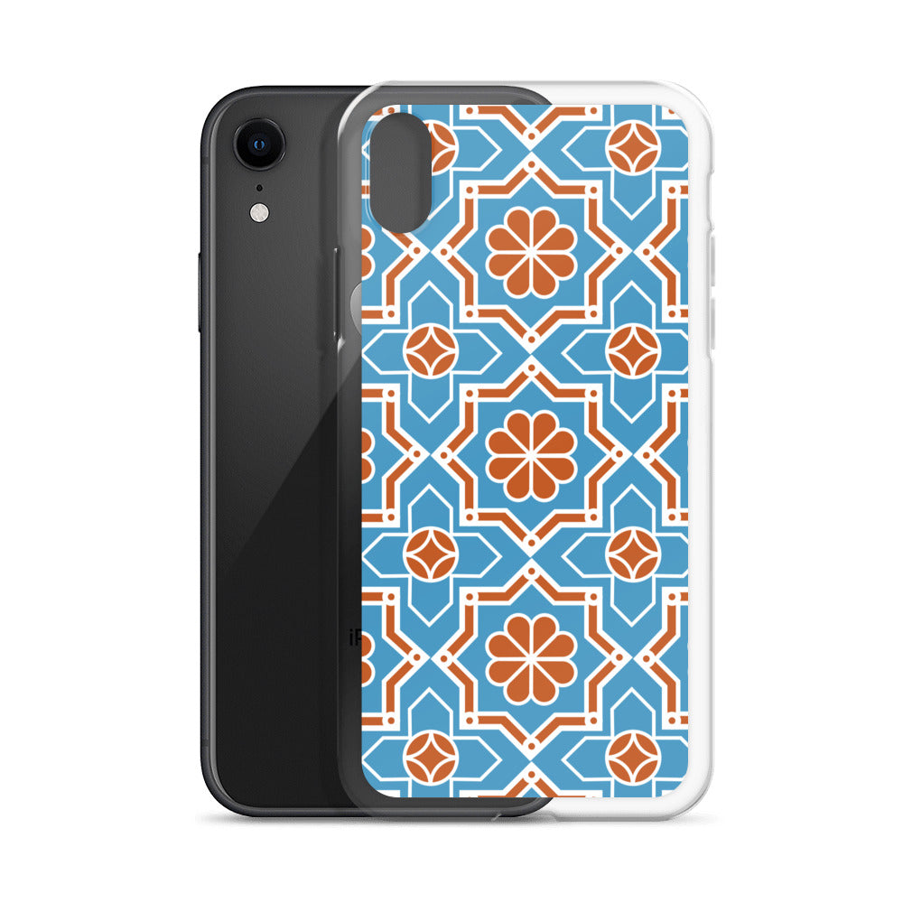 Complex Arabesque Pattern Clear Case for iPhone®