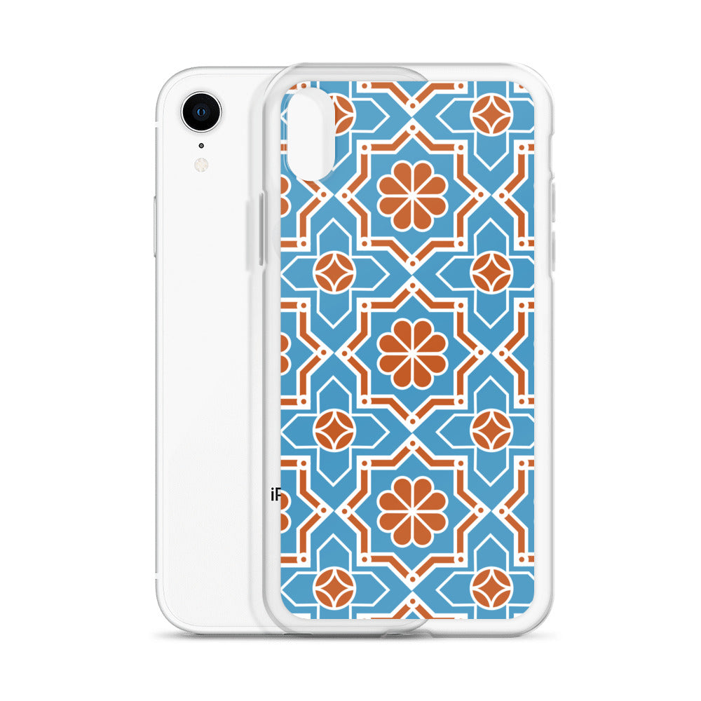 Complex Arabesque Pattern Clear Case for iPhone®