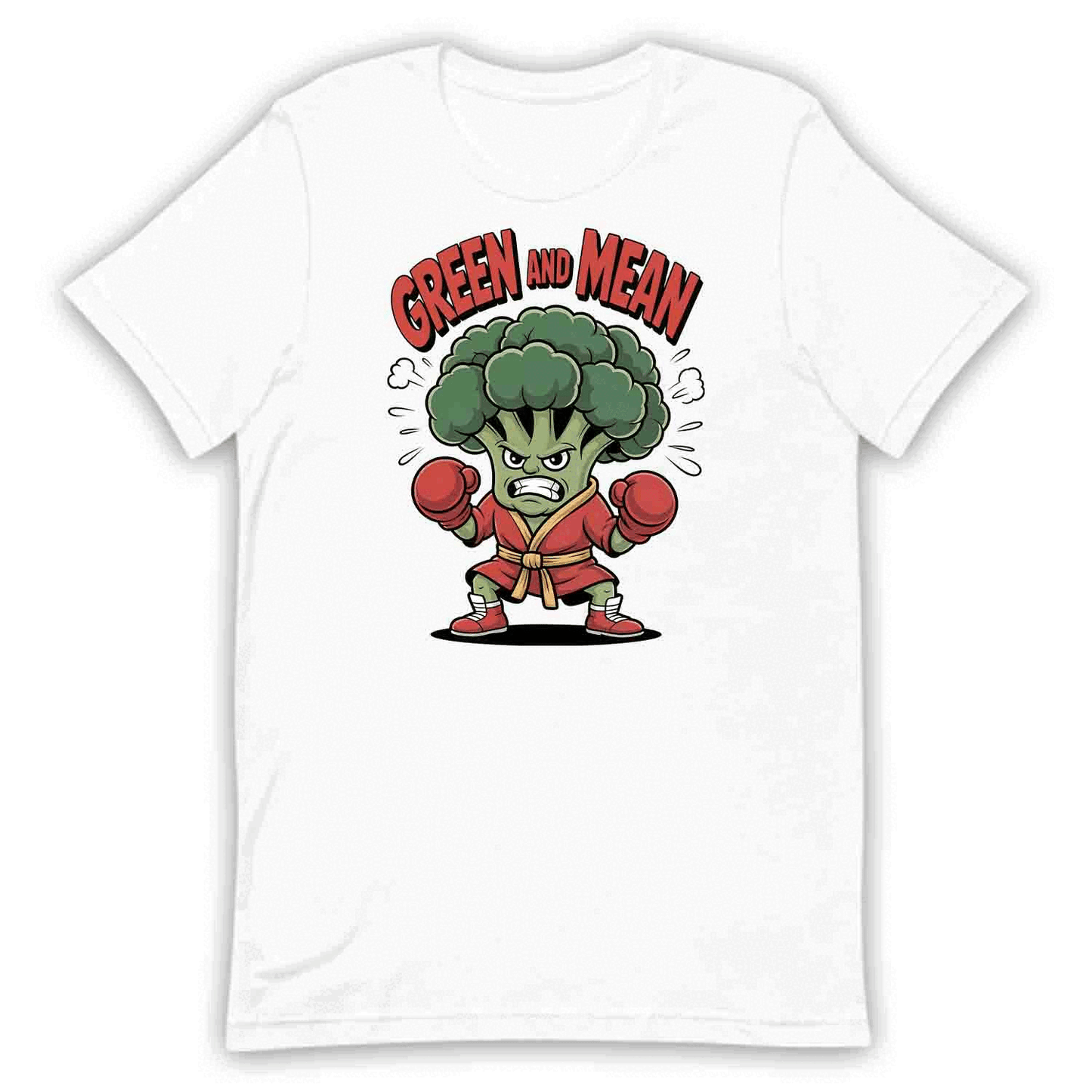 Boxing Broccoli T-Shirt, Vegan Fighter Sweatshirt, Plant-Based Gym Hoodie | PRODUCT CODE: GKJWRMADV