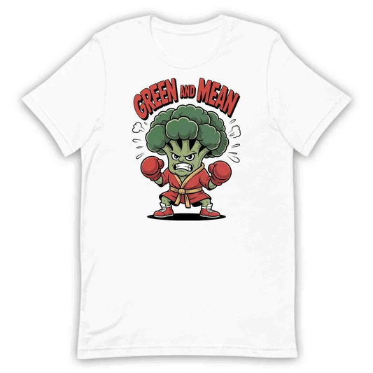 Boxing Broccoli T-Shirt, Vegan Fighter Sweatshirt, Plant-Based Gym Hoodie | PRODUCT CODE: GKJWRMADV
