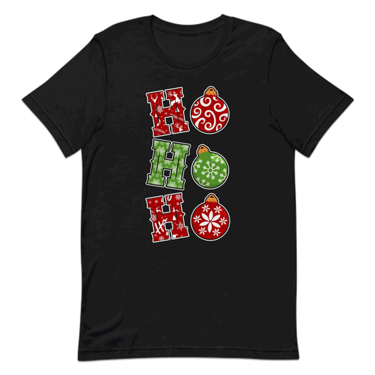 Ho Ho Ho Christmas Ornaments Xmas Cheer Holiday Spirit | PRODUCT CODE: HCRMONATSEY