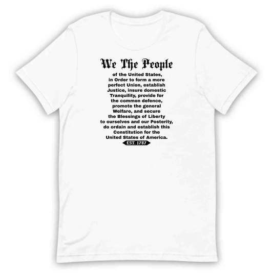 We The People T-Shirt, Patriotic USA Sweatshirt, Freedom & Liberty Hoodie | PRODUCT CODE: WFWDSABVIT