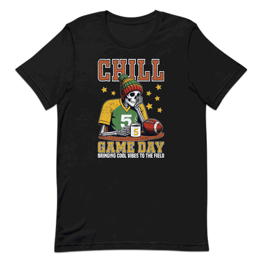 Chill Game Day Skeleton American Football | PRODUCT CODE: CLFGNWAMRENB