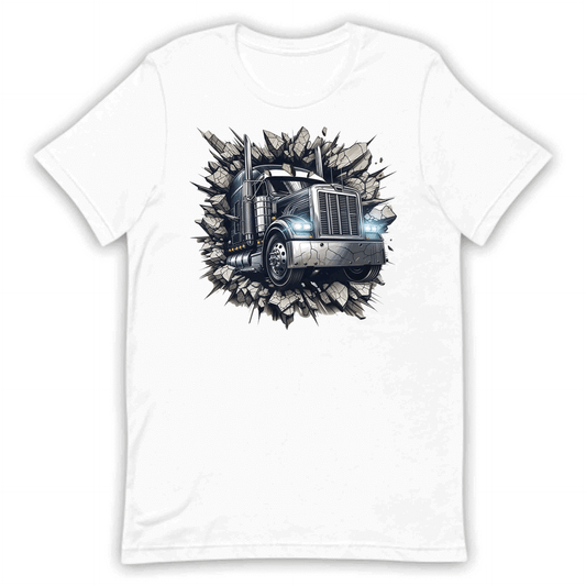 Semi-Truck Breaking Through Wall 3D Realistic Big Rig Smashing | PRODUCT CODE: SMTRKBRKWLAG