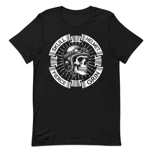 Vintage Biker Skull Helmet Retro Skeleton Motorcycle Enthusiasts | PRODUCT CODE: VNGTSJLUHMTER