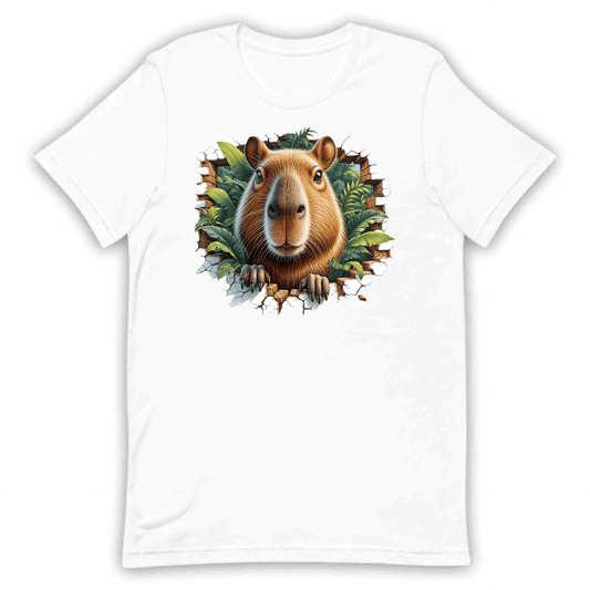 Capybara Breaking Through Wall 3D Realistic Capybara | PRODUCT CODE: CPYBRKNTHWJ