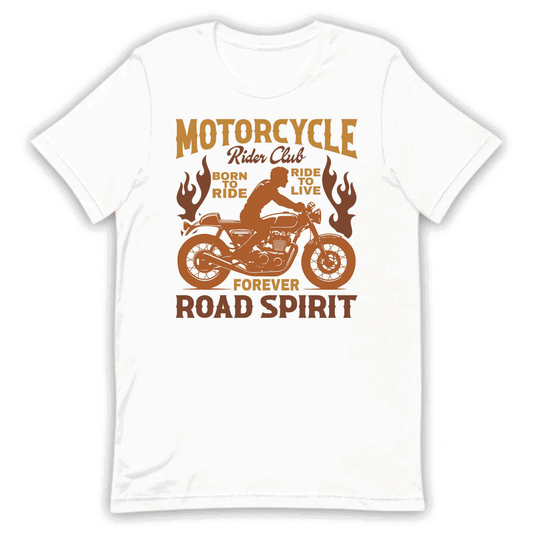 Vintage Motorcycle Road Spirit Classic Rider Club | PRODUCT CODE: VNTGMORTSPCB