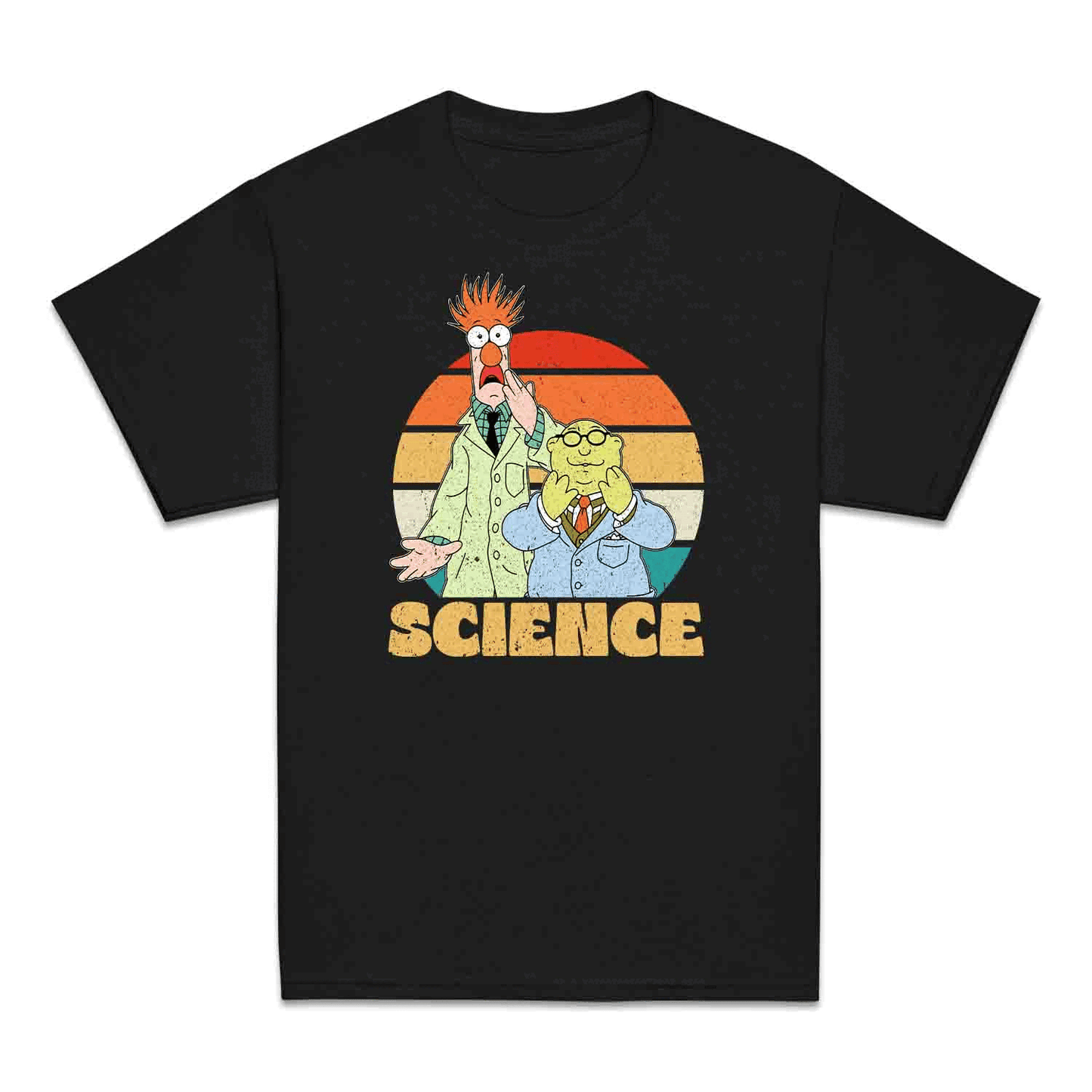 Beaker & Bunsen Science Kids T-Shirt, Jumper & Hoodie – Retro Muppets Lab Duo for STEM Fans & Nerds | PRODUCT CODE: BASDKEWRM