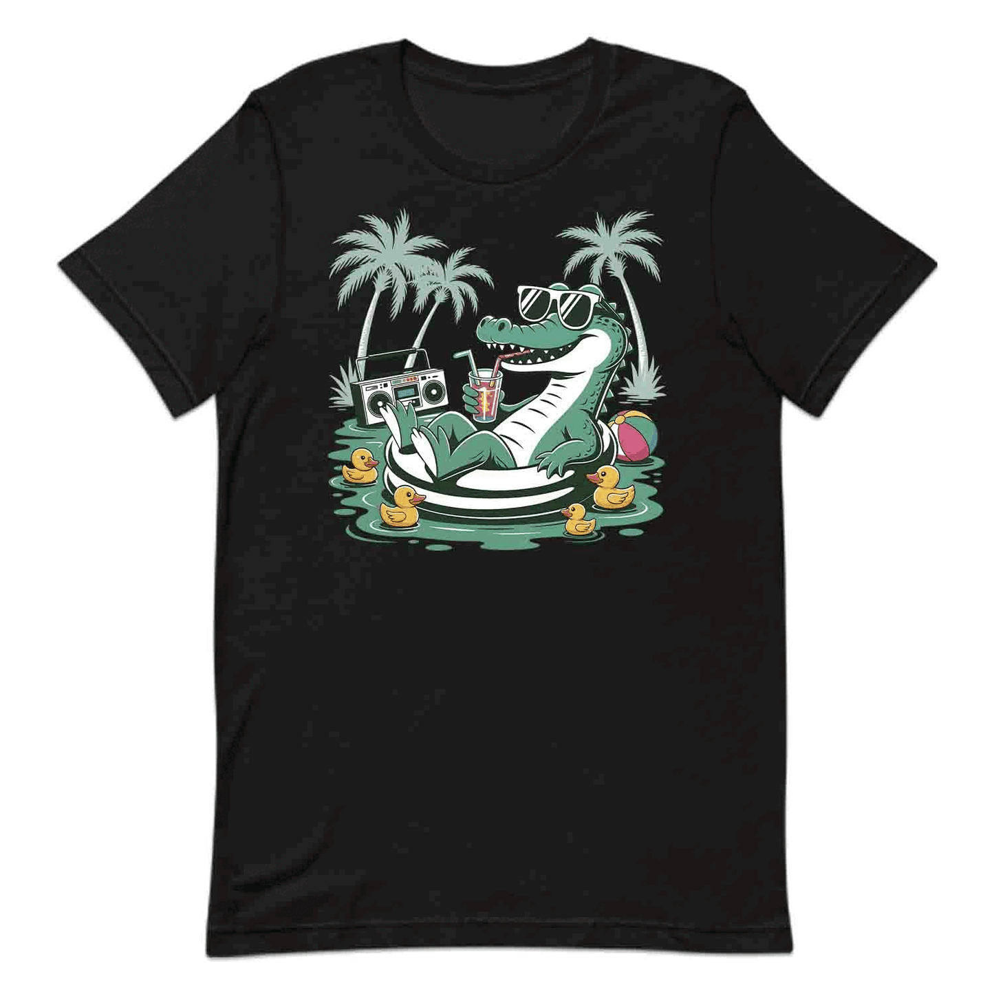 Chill Alligator T-Shirt, Vacation Vibes Sweatshirt, Retro Summer Hoodie | PRODUCT CODE: CLSCKJWER