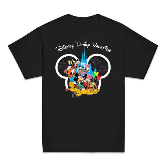 Mickey & Friends Family Vacation Kids T-Shirt, Matching Disney Trip Jumper & Hoodie – Magical Travel Apparel | PRODUCT CODE: MNBSFIW