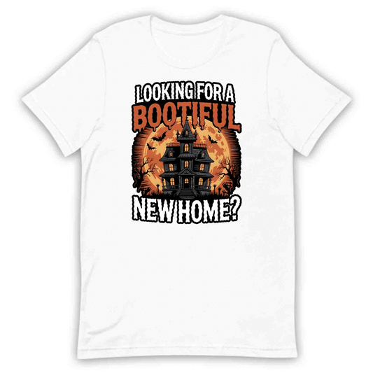 Haunted House T-Shirt, Bootiful Home Sweatshirt, Spooky Real Estate Hoodie | PRODUCT CODE: HWENBSDAW