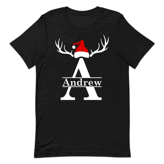 Personalized Christmas Alphabet Custom Name Initial Xmas | PRODUCT CODE: PXFMLYCRMSA