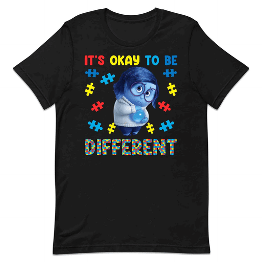 Inside Out Sadness Autism T-Shirt | Inclusive Pixar Support Jumper | Puzzle Piece Hoodie | PRODUCT CODE: INSDGDQWJK