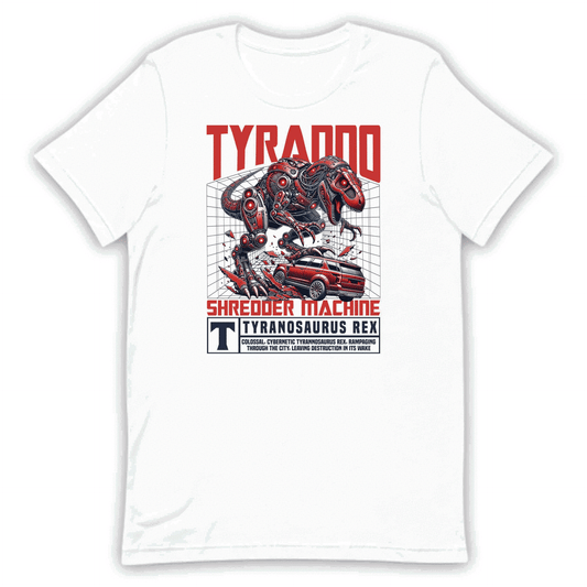 Cybernetic Tyrannosaurus Epic Shredder Machine Dinosaur Futuristic Robot T-Rex | PRODUCT CODE: CBYRTMCYEPSHD