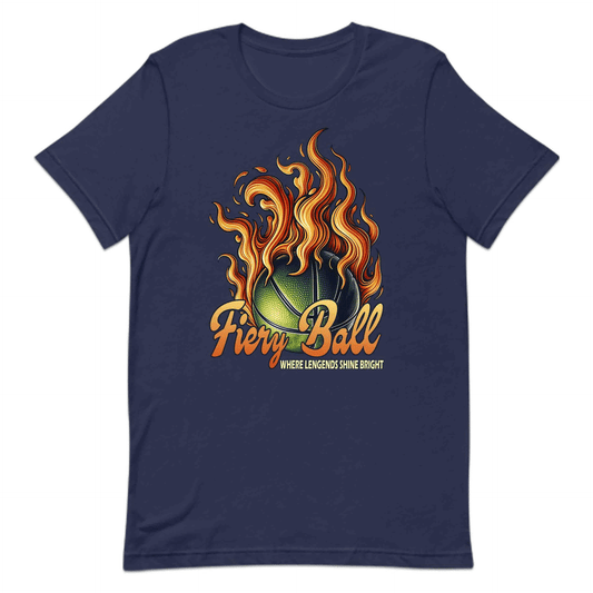 Legendary Fiery Basketball Epic Sports Athletic Flaming Game Day | PRODUCT CODE: LGRNDRBYLAGS
