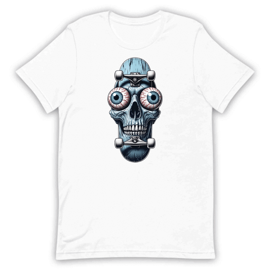 Edgy Skull Skateboard Skaters Extreme Sport | PRODUCT CODE: EDGYSKLBRDXM