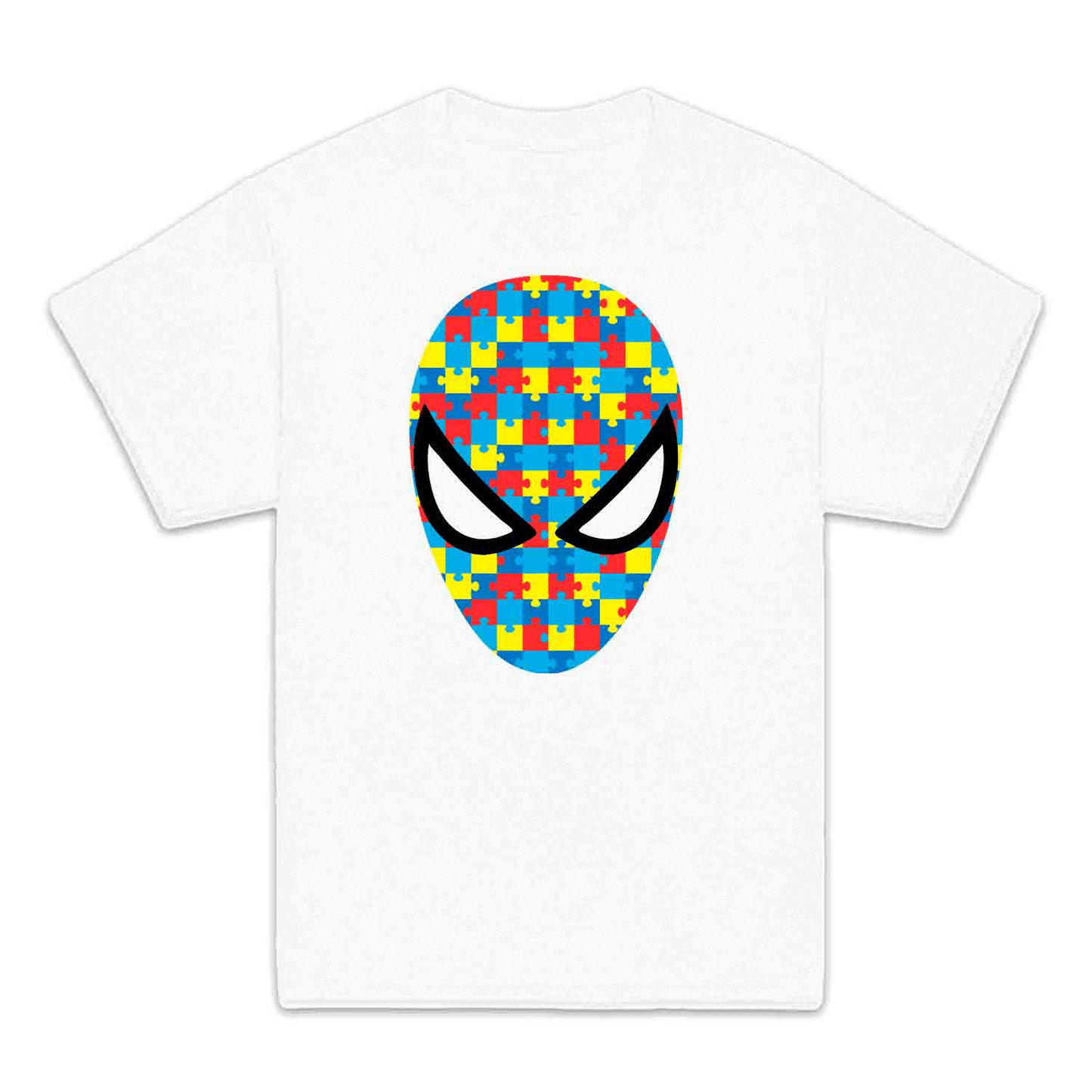 Spider-Man Autism Awareness Kids T-Shirt | Puzzle Piece Hero Mask Jumper | Marvel Inclusion Hoodie | PRODUCT CODE: SPDBERWBIMA