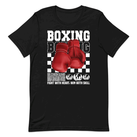 Classic Boxing Gloves Fight with Heart Win With Skull | PRODUCT CODE: CLBCNGLWOYWU