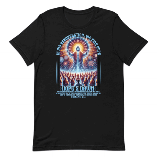 Christian Easter Jesus Resurrection with Romans 6:4 Verse Faith-Inspired Worship | PRODUCT CODE: CHRESTAJURMNH