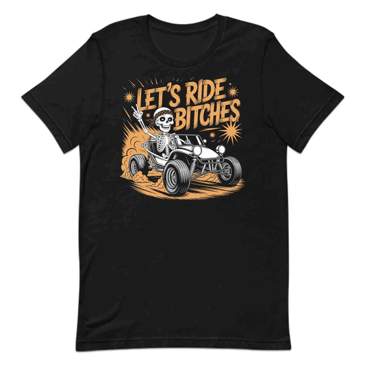 Skeleton Dune Buggy T-Shirt, Edgy Off-Road Sweatshirt, ATV Rebels Hoodie | PRODUCT CODE: SKJDHKSDBG