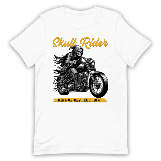 King of Destruction Biker Gothic Skull Rider | PRODUCT CODE: KGNDTRBQOAHW