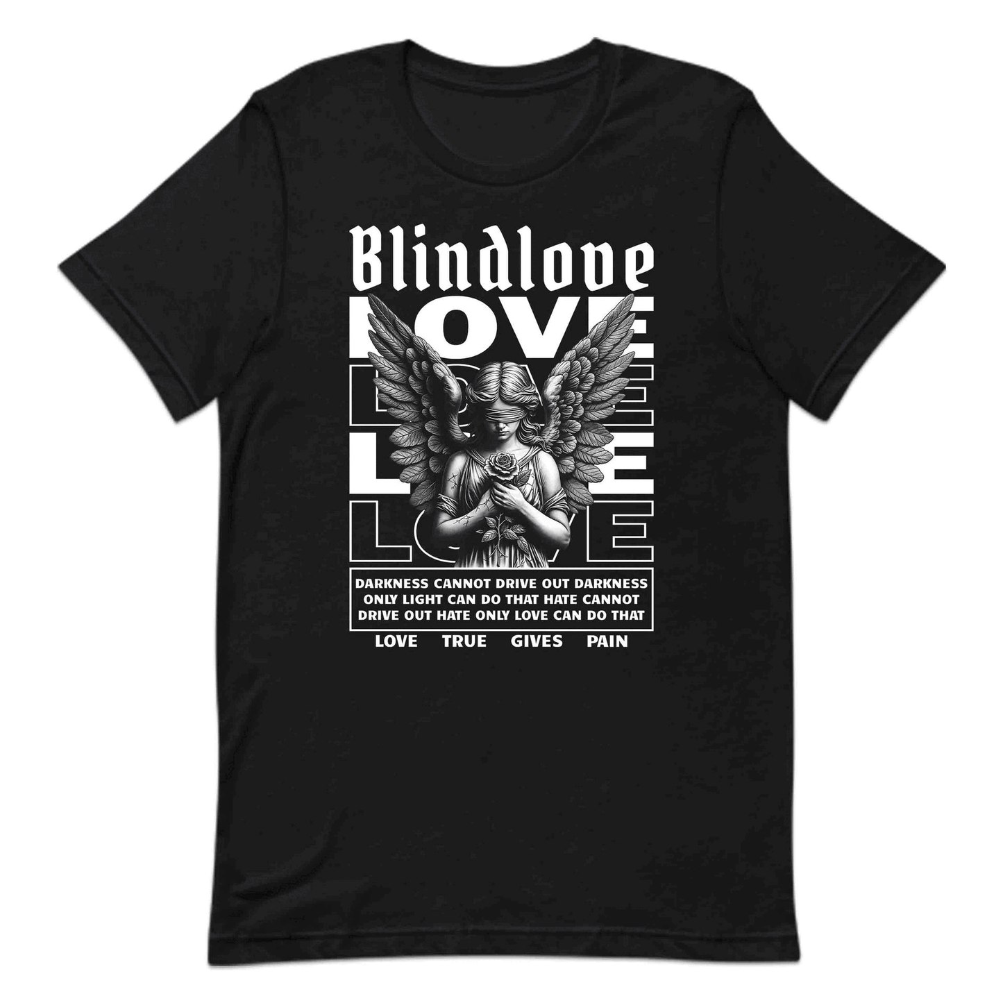 Blind Love Angel Winged Angel with Rose Romantic & Thoughtful Souls | PRODUCT CODE: BLDNVEANGWLR