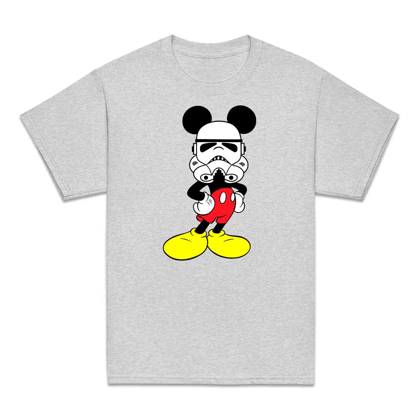 Mickey Mouse Stormtrooper Mashup Kids T-Shirt | Star Wars & Disney Crossover Jumper | Disneyland Visitors and Galactic Empire Fans Hoodie | PRODUCT CODE: MCKHGSTRPOU
