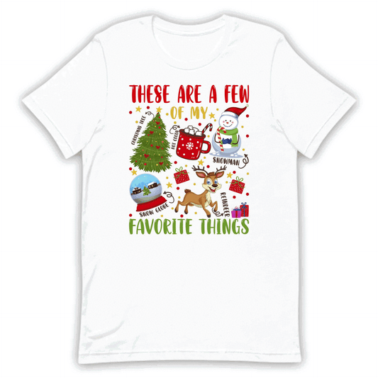 Christmas Favorite Things Reindeer Trees Snowmen Xmas | PRODUCT CODE: THRSWFEVONG