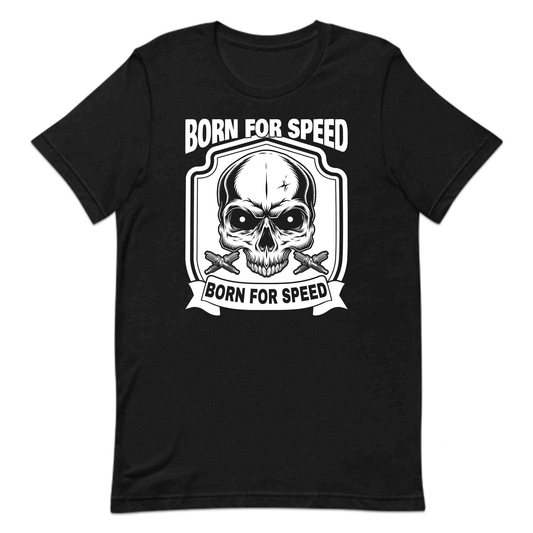 Born for Speed Skull Edgy Skull Biker | PRODUCT CODE: BRMFOSPDEGYL