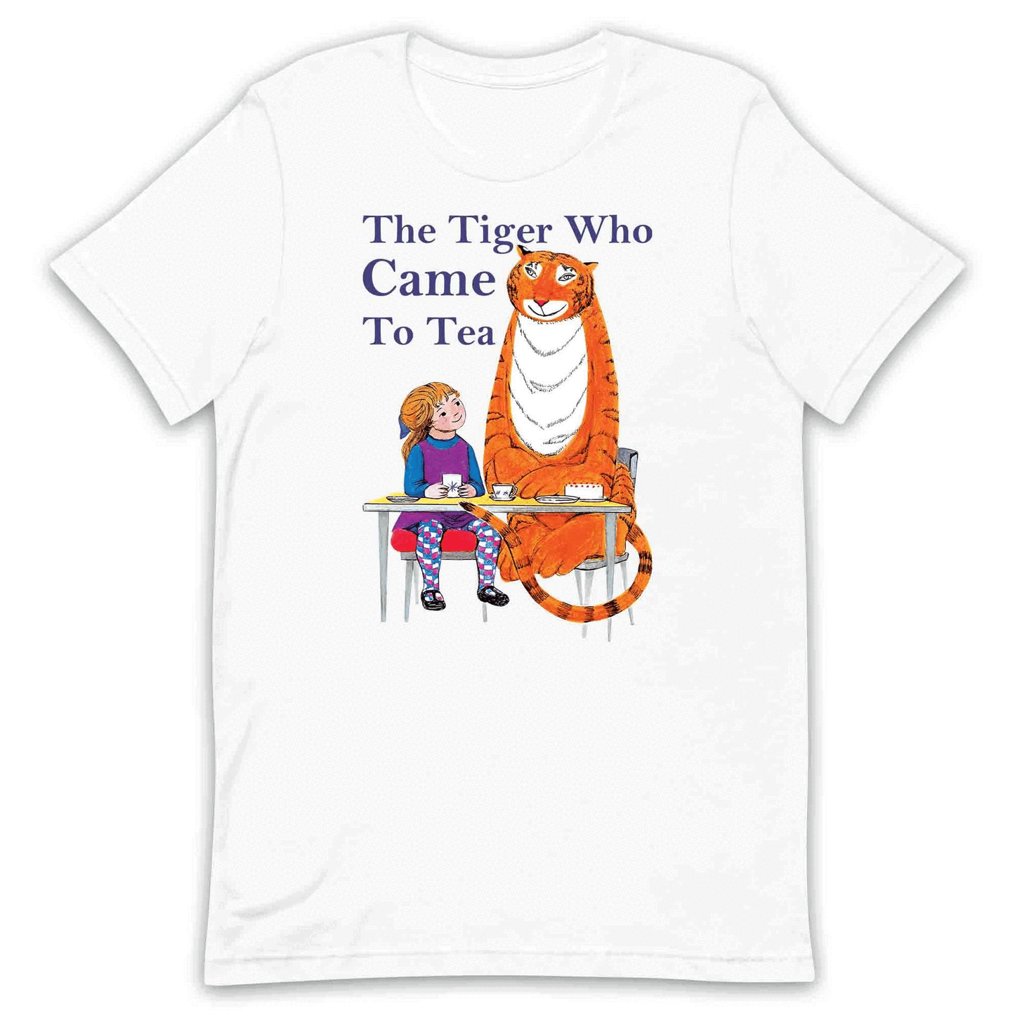 The Tiger Who Came to Tea T-Shirt | Book Day Jumper | Storybook Tiger Hoodie | PRODUCT CODE: TEHGFNRWH