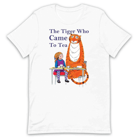 The Tiger Who Came to Tea T-Shirt | Book Day Jumper | Storybook Tiger Hoodie | PRODUCT CODE: TEHGFNRWH