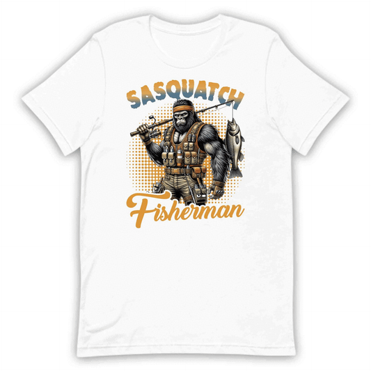Legendary Sasquatch Fishing Hilarious Bigfoot Fisherman | PRODUCT CODE: LGNDYRSQUTCH
