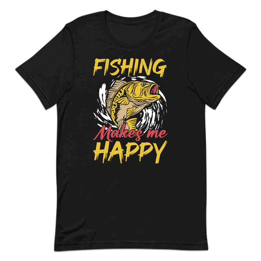 Fishing Makes Me Happy Retro Fisherman | PRODUCT CODE: FSHMKEHPYRT