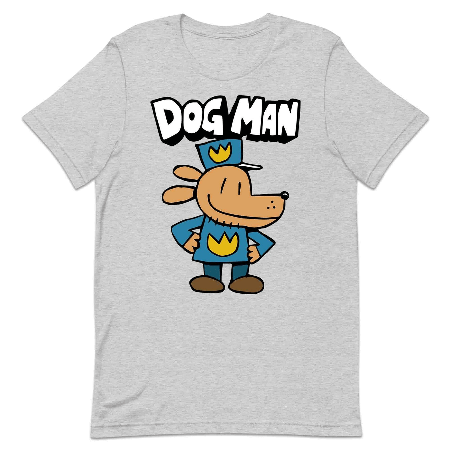 Dog Man World Book Day T-Shirt | Funny Cop Dog Jumper | Comic Cartoon Police Dog Hoodie | PRODUCT CODE: DGSDFUTRCX