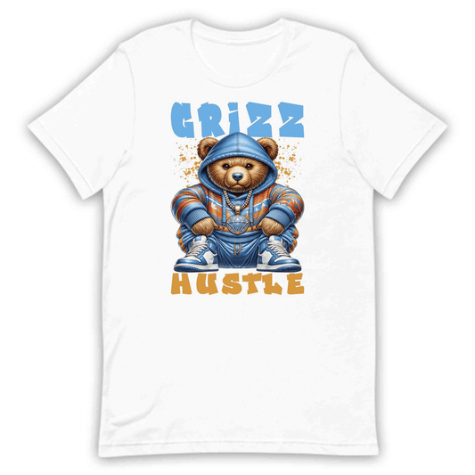 Grizz Hustle Bear Hip-Hop Teddy Bear Streetwear | PRODUCT CODE: GRZHLUTBRP