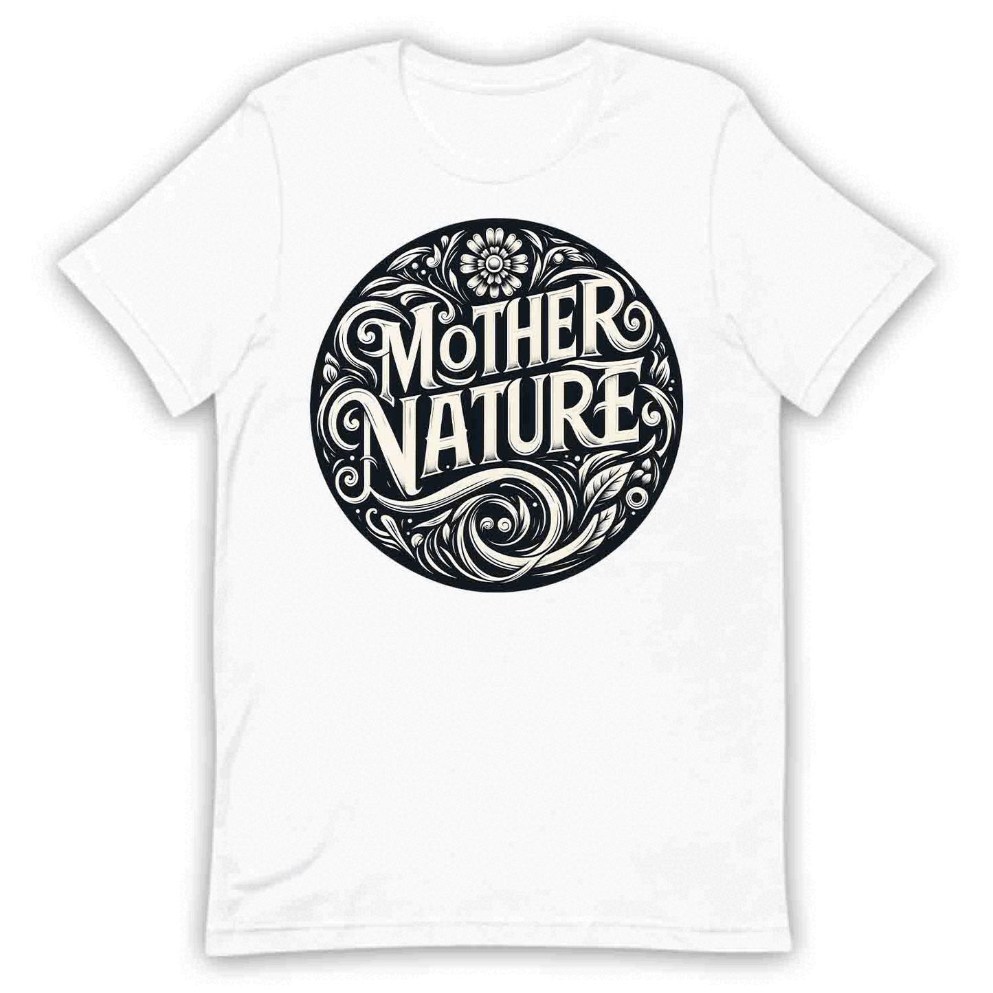 Mother Nature T-Shirt, Sweatshirt, Hoodie – Vintage Floral Eco-Friendly Earth Lover Top | PRODUCT CODE: MRTHSOWBNU