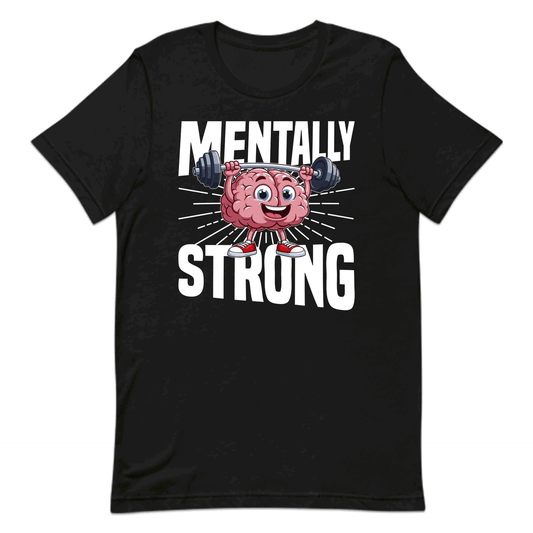 Mentally Strong Gym Enthusiasts Brain Lifting Weights | PRODUCT CODE: MNTBRAGENUTS