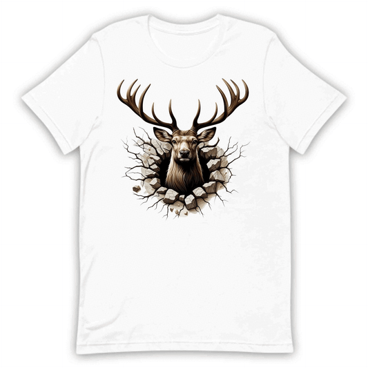 Deer Breaking Through Wall 3D Realistic Wild Animal  | PRODUCT CODE: DREMJSTCANLRW