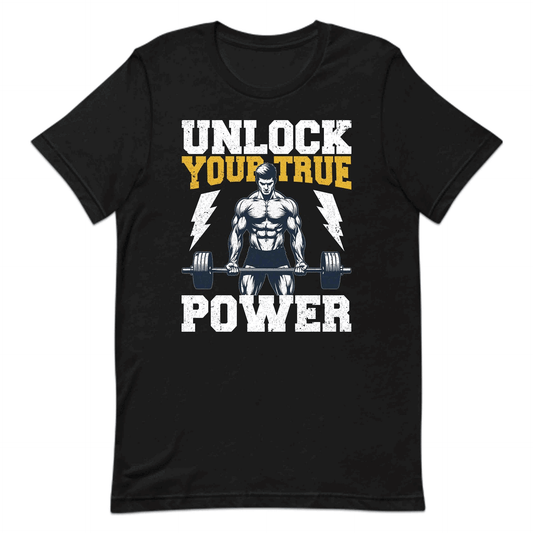 Unlock Your True Power Gym Bodybuilding Champs | PRODUCT CODE: ULKNOUTRPWMB