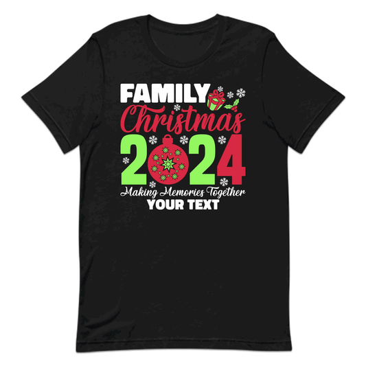 Personalised Family Christmas 2024 Making Memories Together Xmas | PRODUCT CODE: PRZFMLKNGCH