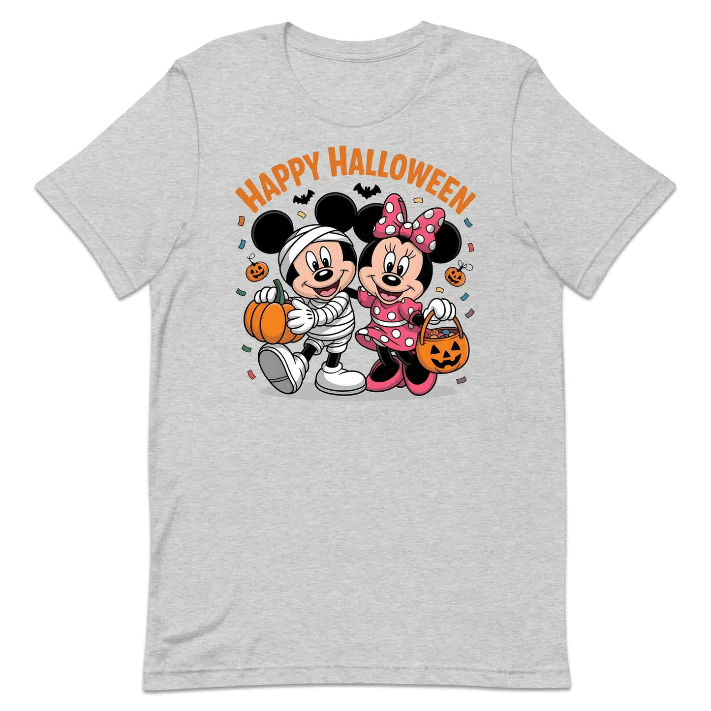 Happy Halloween Mickey & Minnie T-Shirt, Pumpkin Candy Sweatshirt, Spooky Disney Hoodie | PRODUCT CODE: DASNBVRWUC